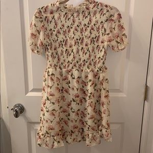 Spring/Summer pink floral dress